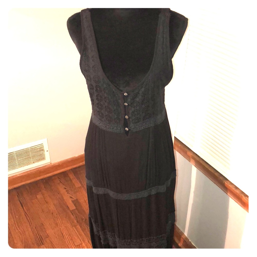 O’Neill Black maxi dress